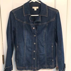 Coldwater Creek jean jacket in excellent condition.